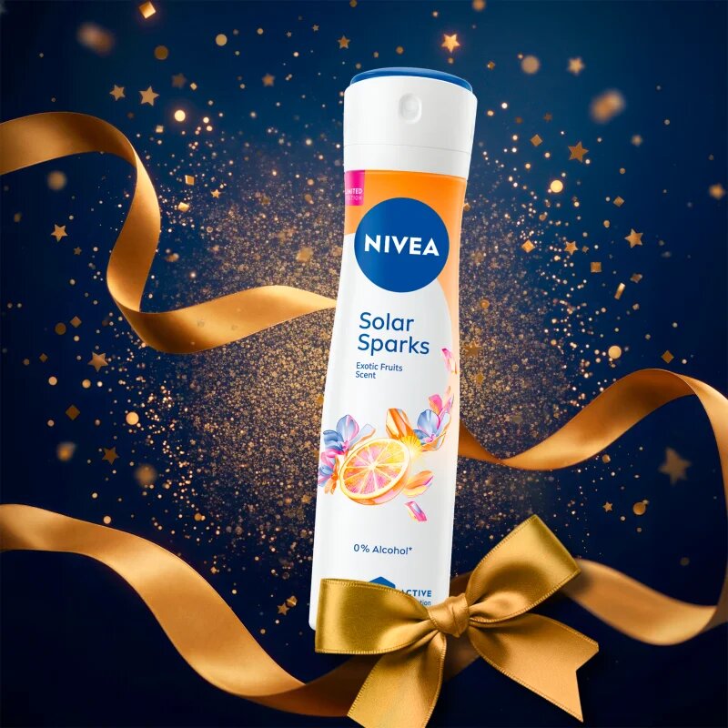 Nivea Time to Bloom set cadou corp si fata