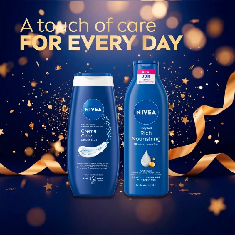 Nivea Time to Care set cadou nutritie si hidratare