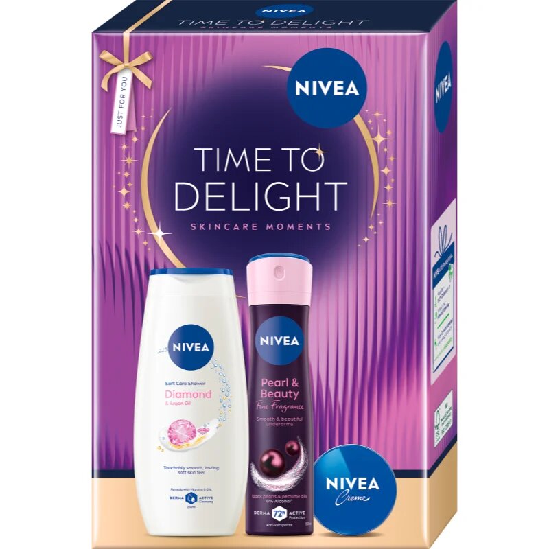 Nivea Time to Delight set cadou pentru corp