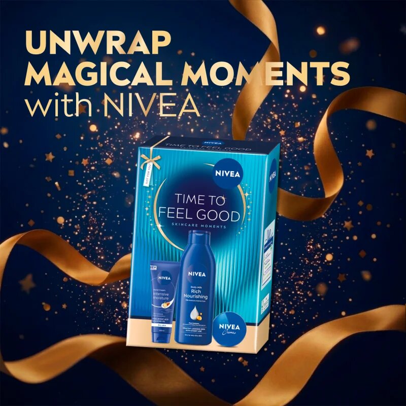 Nivea Time to Feel Good set cadou nutritie si hidratare