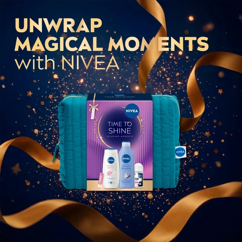 Nivea Time to Shine set cadou nutritie si hidratare