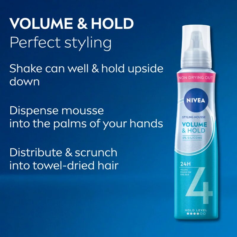 Nivea Volume Sensation spuma 150 ml