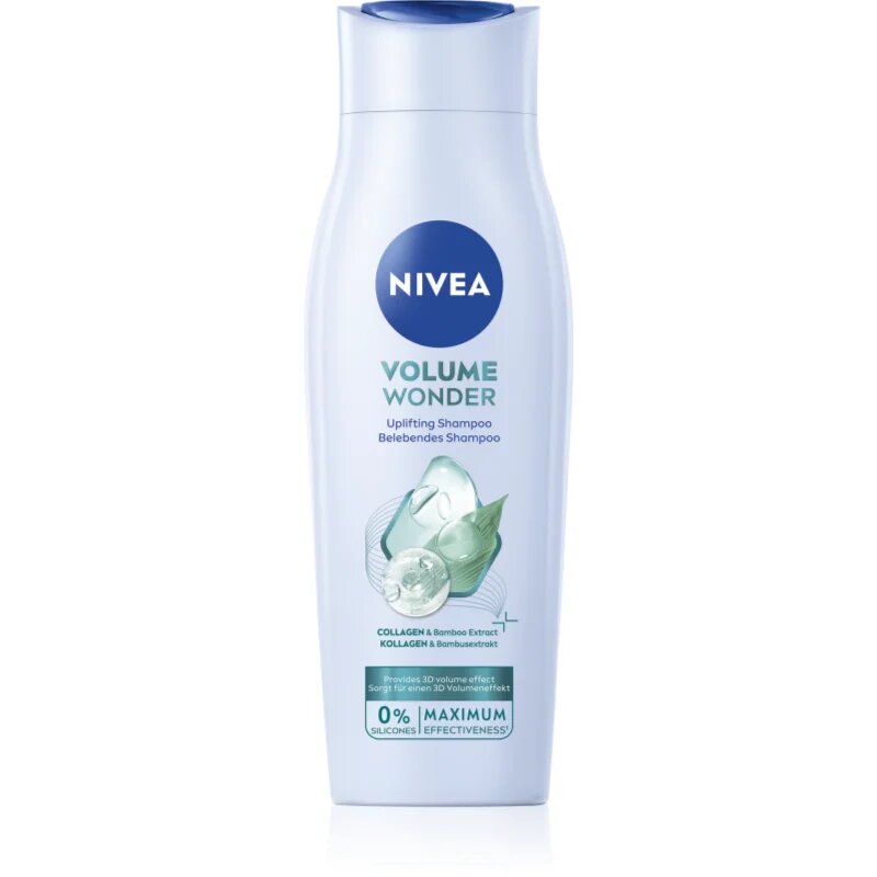 Nivea Volume Wonder șampon îngrijire pentru păr cu volum 250 ml