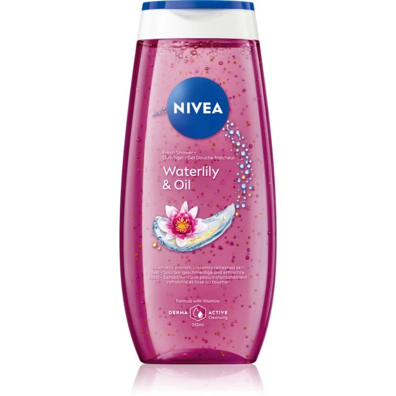 Nivea Waterlily & Oil gel de dus revigorant 250 ml
