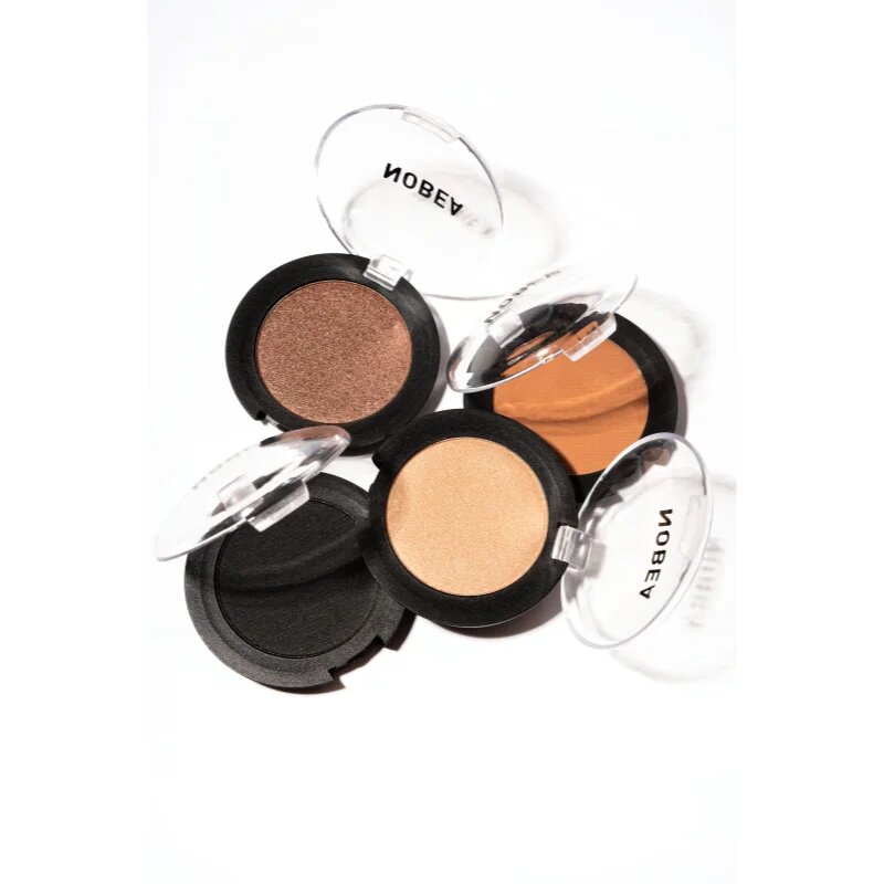 NOBEA Day-to-Day Mono Eyeshadow fard ochi cu efect matifiant culoare Black chant 3.5 g