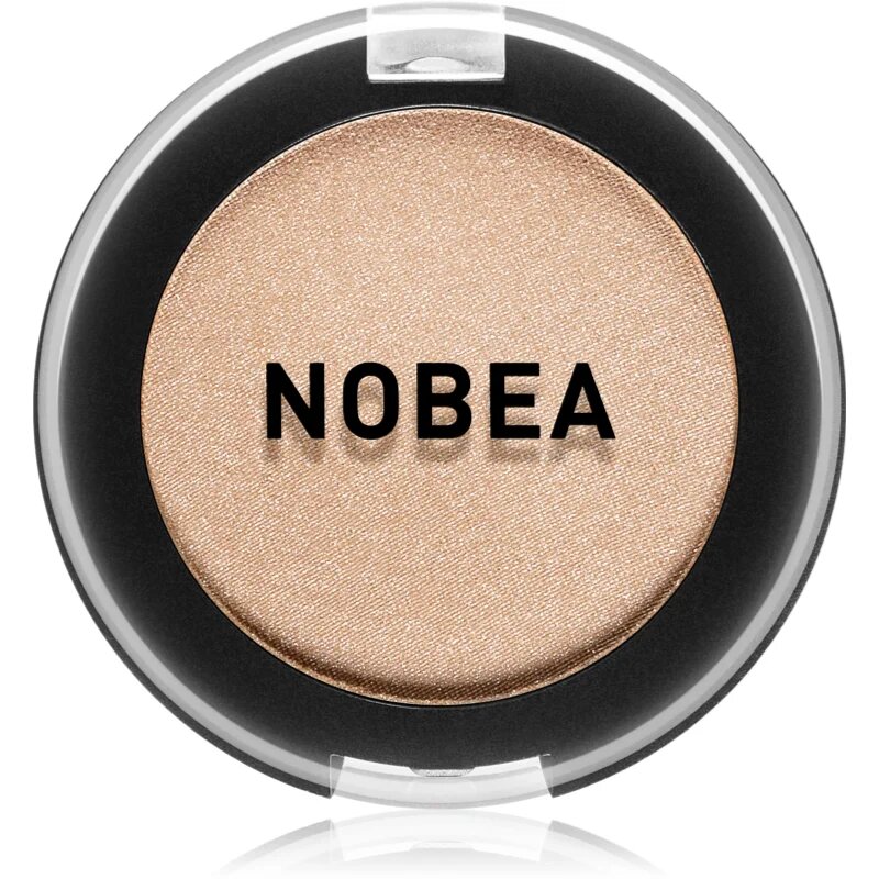 NOBEA Day-to-Day Mono Eyeshadow fard ochi cu particule stralucitoare culoare Toasted almond 35 g