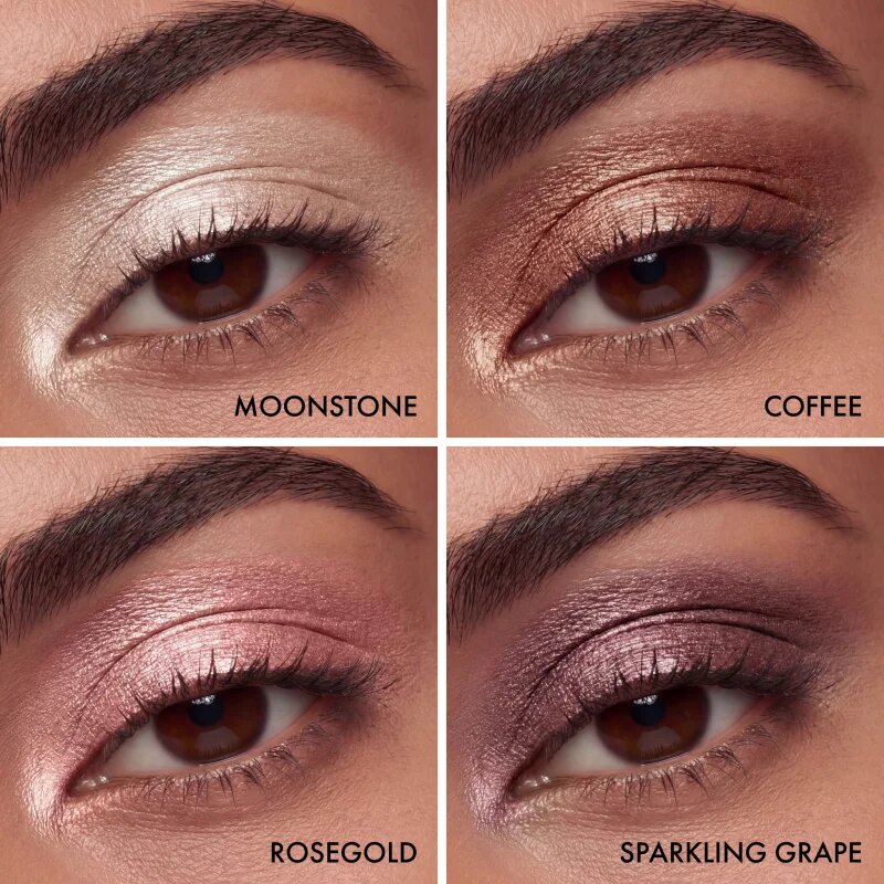 NOBEA Metal Liquid Eyeshadow lichid fard ochi culoare Coffee #E04 4 ml