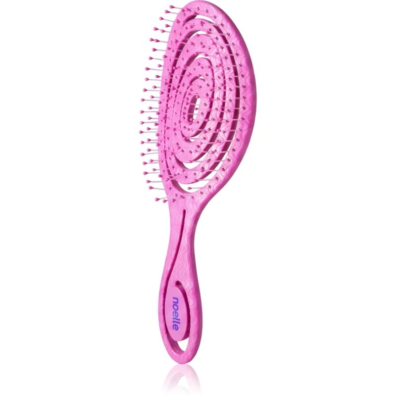 Noelle Hairbrush perie de tip paletă Pink Spiral 1 buc