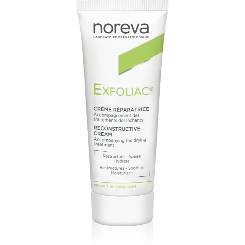 Noreva Exfoliac Reconstructive Cream crema regeneratoare 40 ml