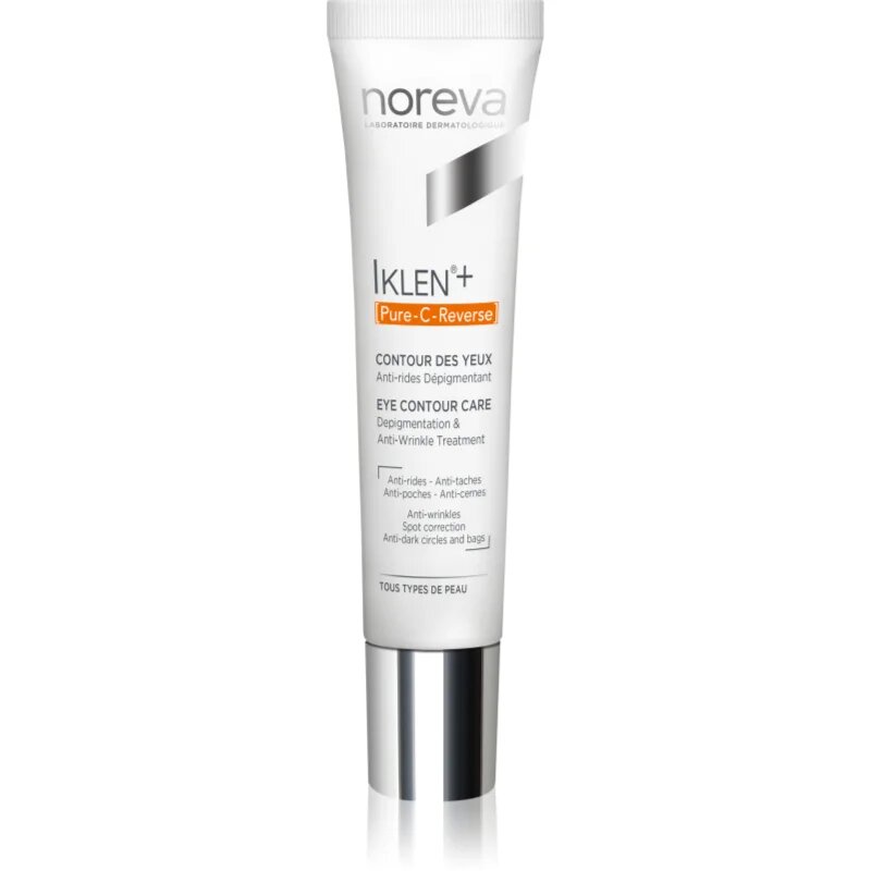 Noreva IKLEN+ Eye Contour Care crema pentru ochi cu efect de reintinerire 15 ml