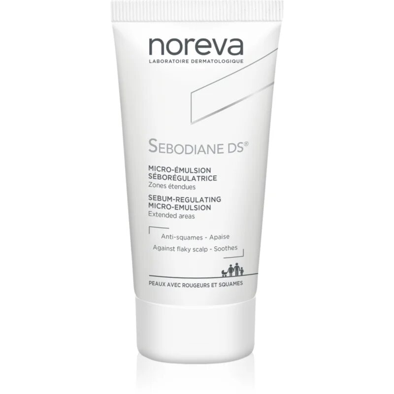 Noreva Sebodiane DS Sebum-Regulating Micro-Emulsion emulsie calmanta pentru piele sensibila 30 ml