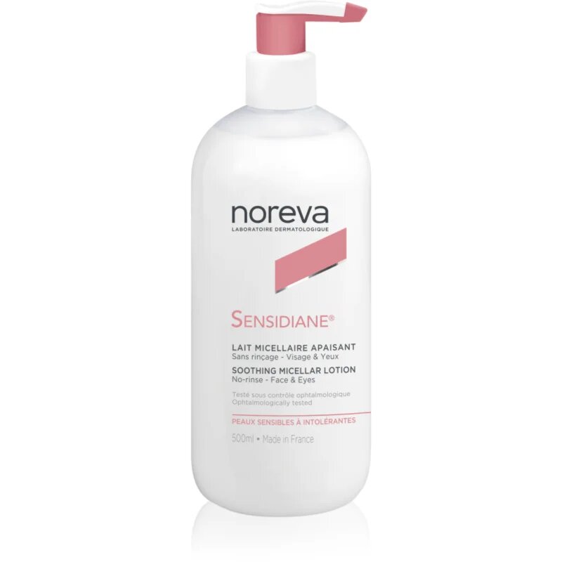 Noreva Sensidiane Soothing Micellar Lotion gel facial micelar 500 ml