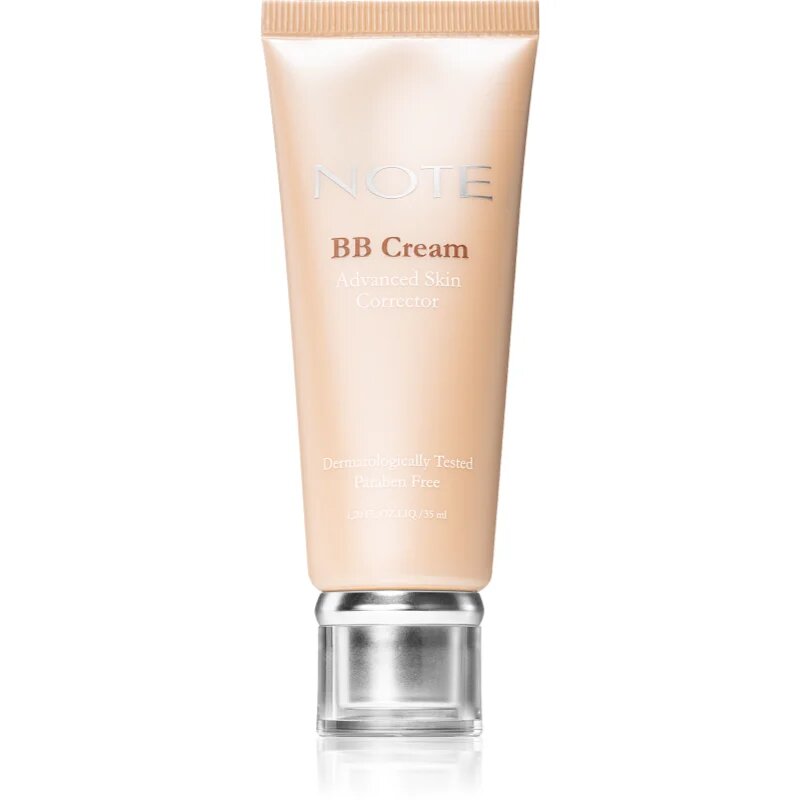 Note Cosmetique BB Advanced Skin Corrector cremă BB cu efect de hidratare SPF 15 culoare 501 30 ml