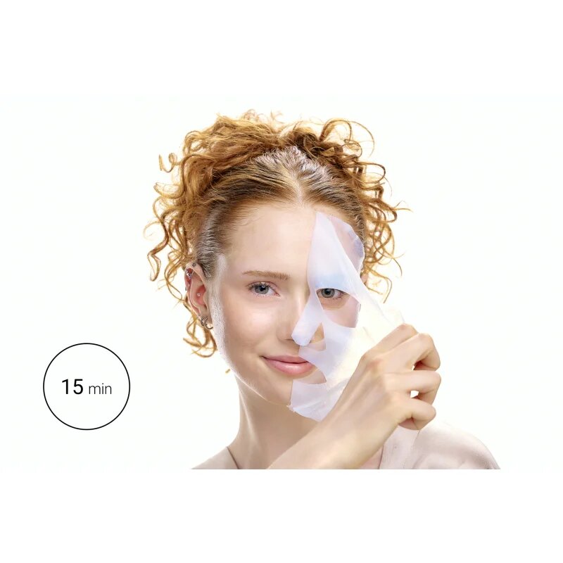 Notino Brightening Bio-Cellulose Face Mask with Vitamin C mască textilă iluminatoare 25 g
