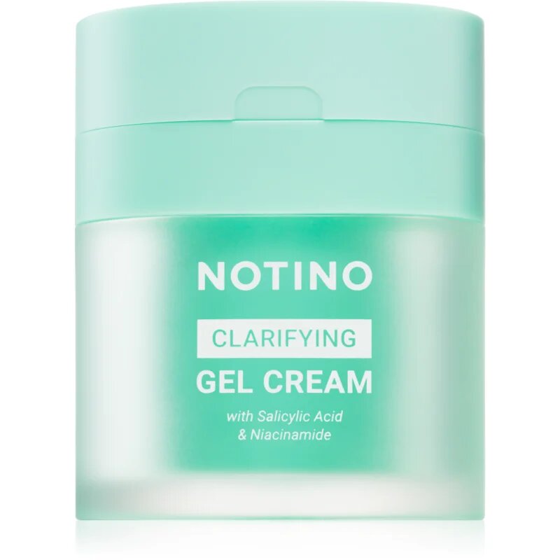 Notino Clarifying Gel Cream with Salicylic Acid and Niacinamide gel crema restorativ pentru curatare delicata cu acid salicilic și cu niacinamidă 50 m