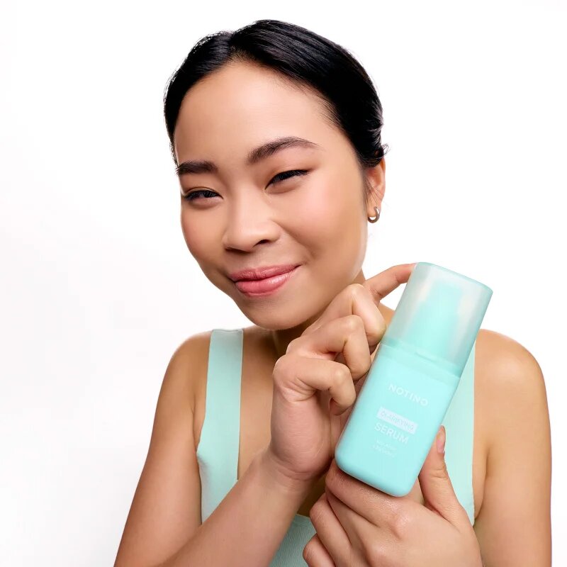 Notino Clarifying Serum with AHAs and Bakuchiol ser de curățare cu acizi AHA și bakuchiol 30 ml