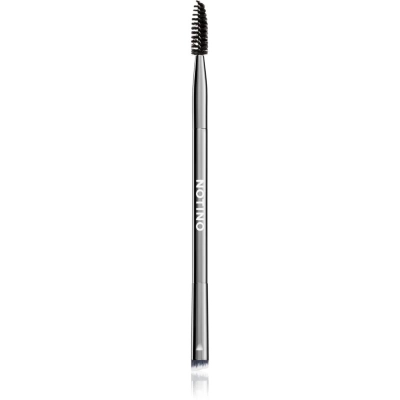 Notino Dual-End Brow & Liner Brush 453 pensulă pentru gene și sprâncene fata-verso 1 buc
