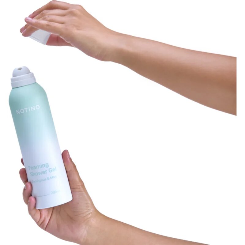 Notino Foaming Shower Gel Eucalyptus & Mint spumă pentru duș 200 ml