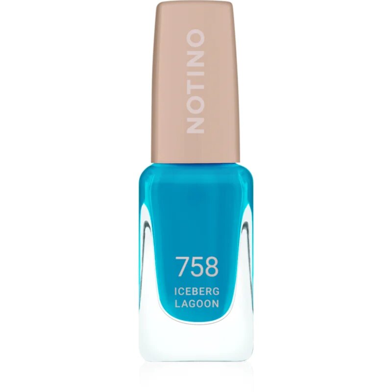 Notino Gel Effect Nail Polish lac de unghii cu efect de gel 758 Iceberg Lagoon 10 ml