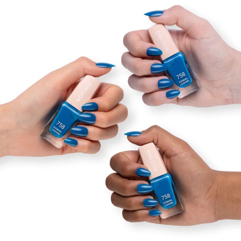 Notino Gel Effect Nail Polish lac de unghii cu efect de gel 758 Iceberg Lagoon 10 ml