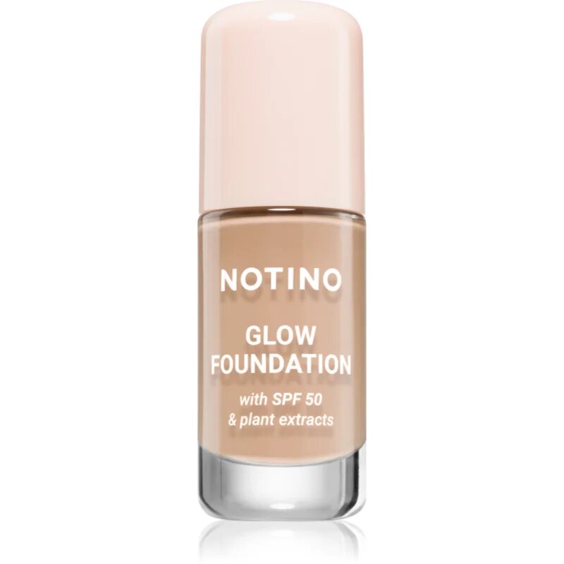 Notino Glow Foundation With SPF 50 & Plant Extracts make-up pentru luminozitate SPF 50 01 Light Cool 30 ml