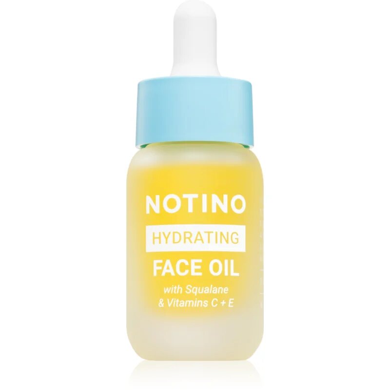 Notino Hydrating Face Oil with Squalane & Vitamins C + E ulei pentru strălucire cu vitamina C 15 ml