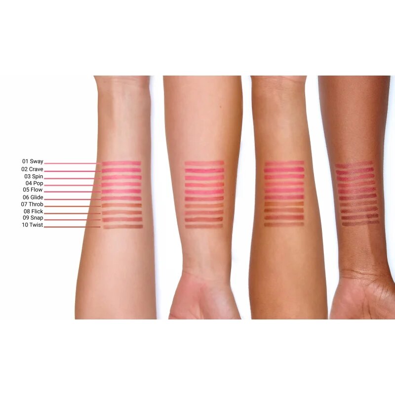 Notino Lifeproof Lip Stain Marker repara buzele pentru un efect de lunga durata 01 Sway 1 ml