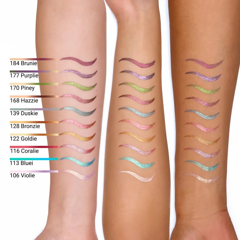 Notino Lifeproof Multichrome Soft Gel Eye Pencil creion dermatograf waterproof cu efect multicromatic 177 Purplie 1.3 g