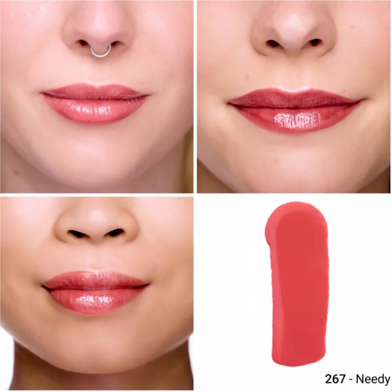 Notino Lifeproof Shake Lip Lacquer Ruj de buze lichid de lunga durata stralucitor 267 Needy 5 ml