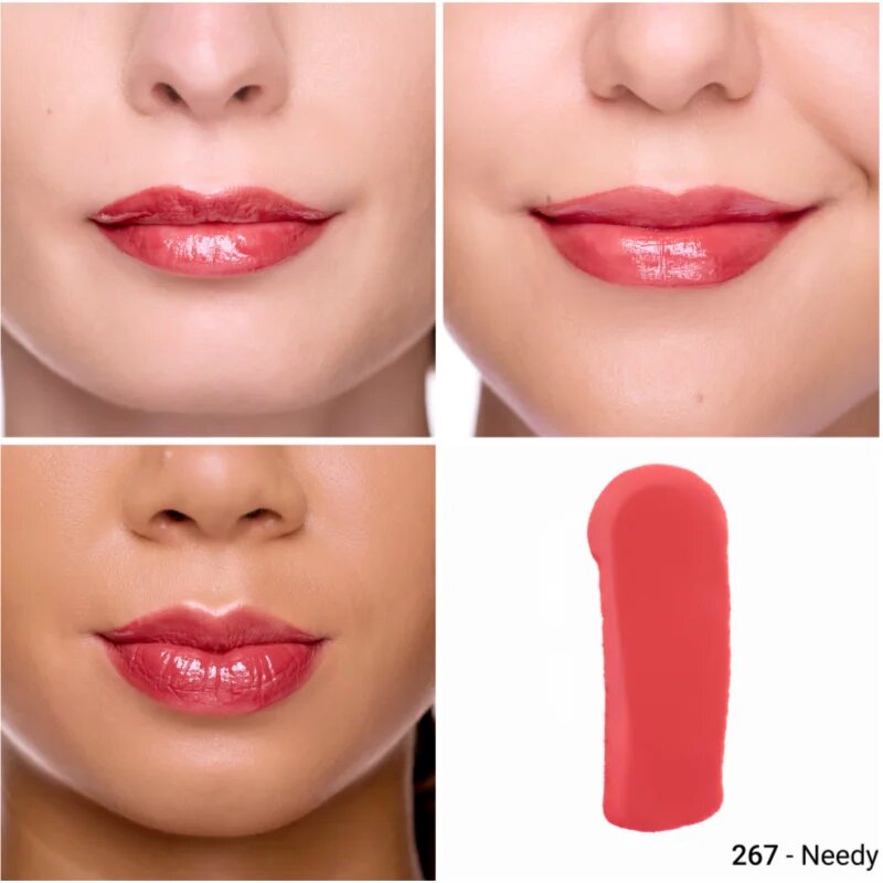 Notino Lifeproof Shake Lip Lacquer Ruj de buze lichid de lunga durata stralucitor 267 Needy 5 ml