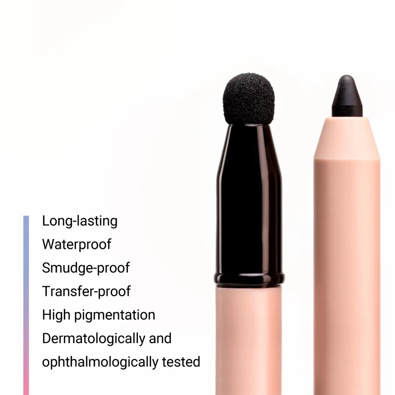 Notino Lifeproof Soft Gel Eye Pencil creion dermatograf waterproof 01 Black 1.3 g