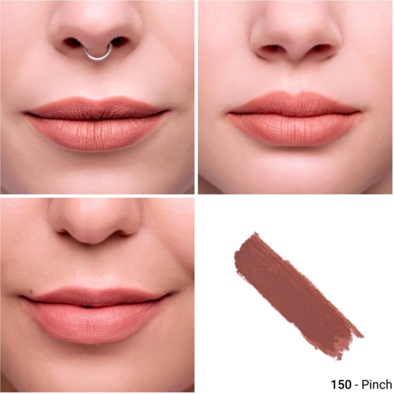 Notino Lifeproof Soft Matte Lip Stylo ruj mat de lungă durată cu acid hialuronic 150 Pinch 2 g