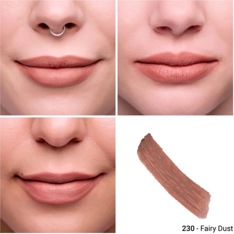 Notino Lifeproof Soft Matte Lip Stylo ruj mat de lungă durată cu acid hialuronic 230 Fairy Dust 2 g