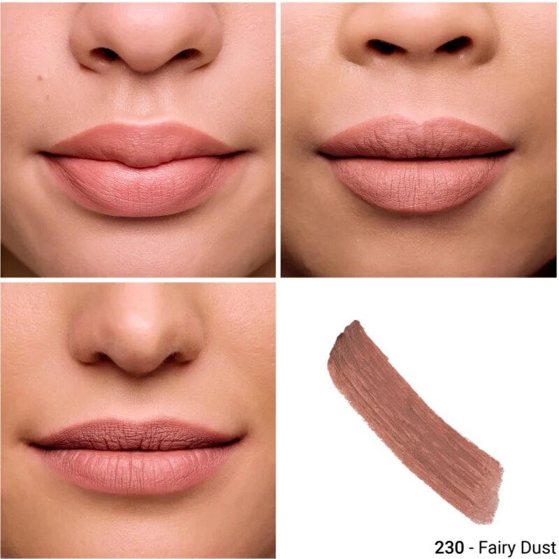 Notino Lifeproof Soft Matte Lip Stylo ruj mat de lungă durată cu acid hialuronic 230 Fairy Dust 2 g
