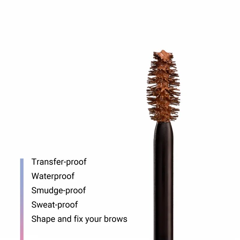 Notino Lifeproof Tinted Brow Gel gel de sprancene de lungă durată Warm Brown 04 4 ml