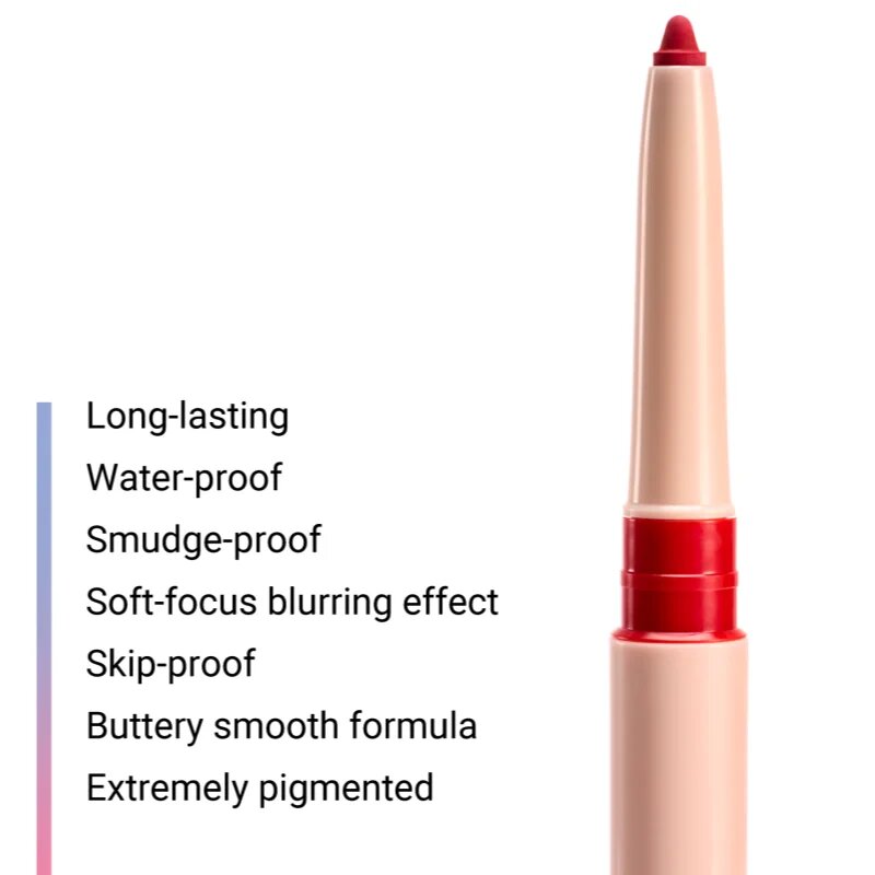 Notino Lip Food Lip Pencil creion contur buze 390 Scarlet Rose 0.35 g