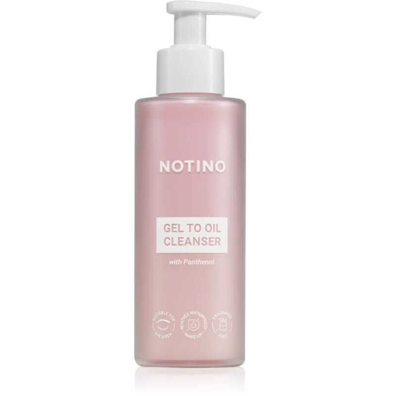 Notino Make-up Removing Gel to Oil Cleanser with Panthenol gel delicat pentru demachiere și curățare 190 ml