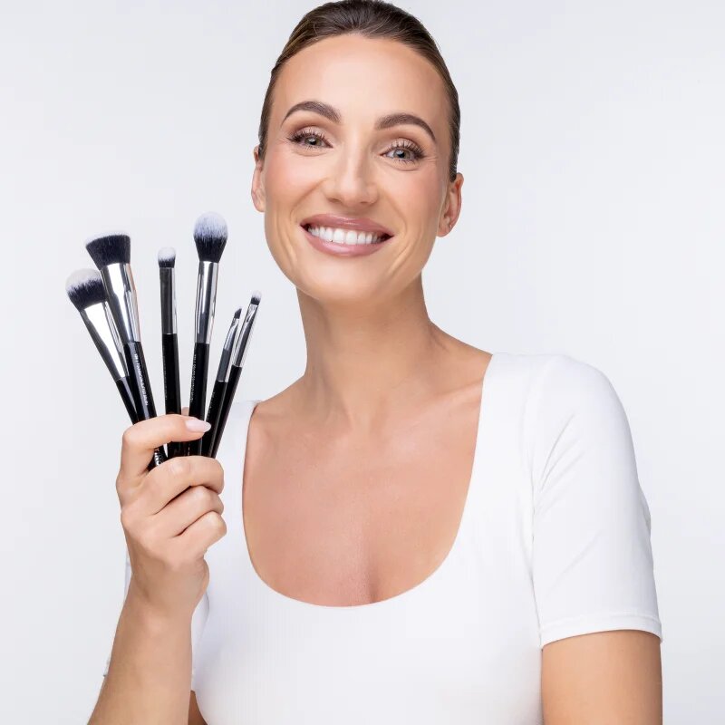 Notino Makeup Brushes Make-Up Artist Professional Make-Up Brush Set set de pensule cu husă