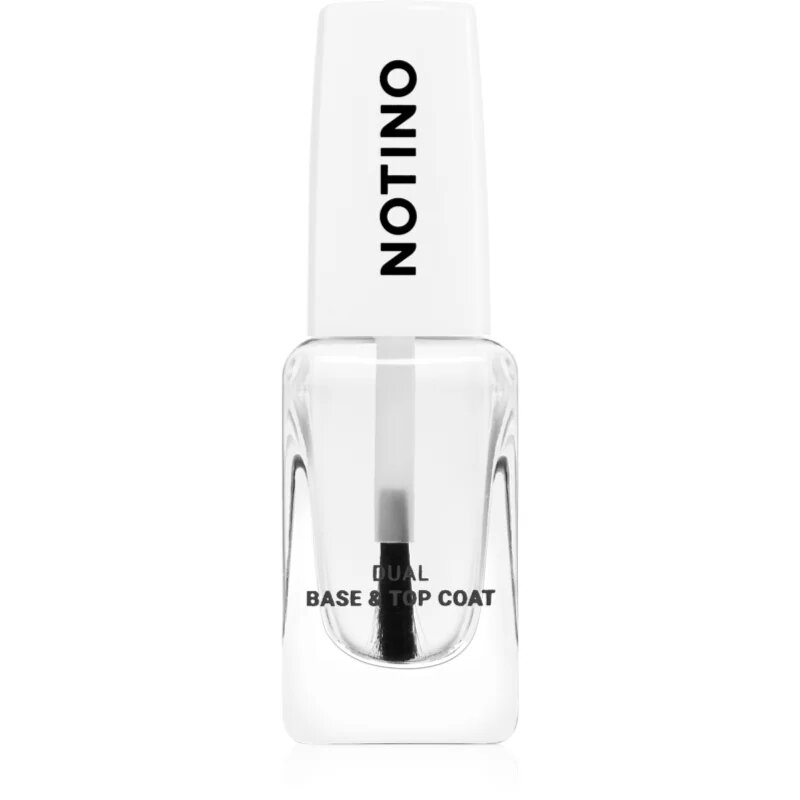 Notino Nail Care Dual base & Top coat lac de unghii de baza si superioara 10 ml