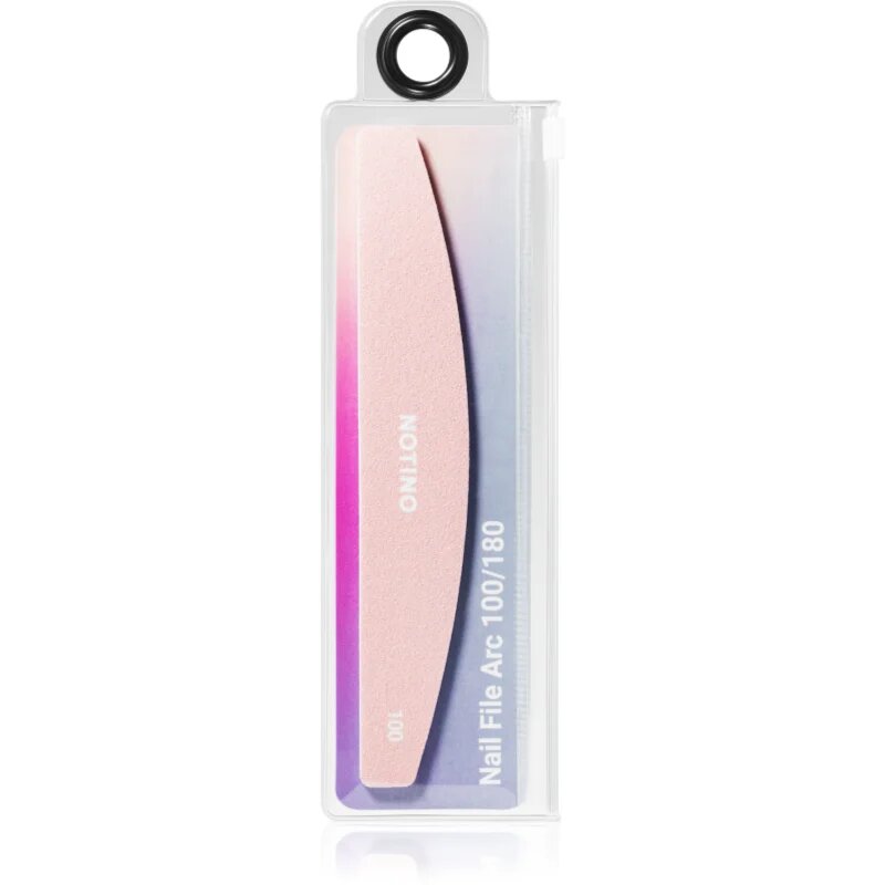 Notino Nail Tools Nail File Arc pilă de unghii clasică cu două straturi aspre 100/180 1 buc