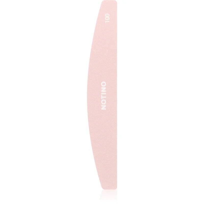 Notino Nail Tools Nail File Arc pilă de unghii clasică cu două straturi aspre 100/180 1 buc