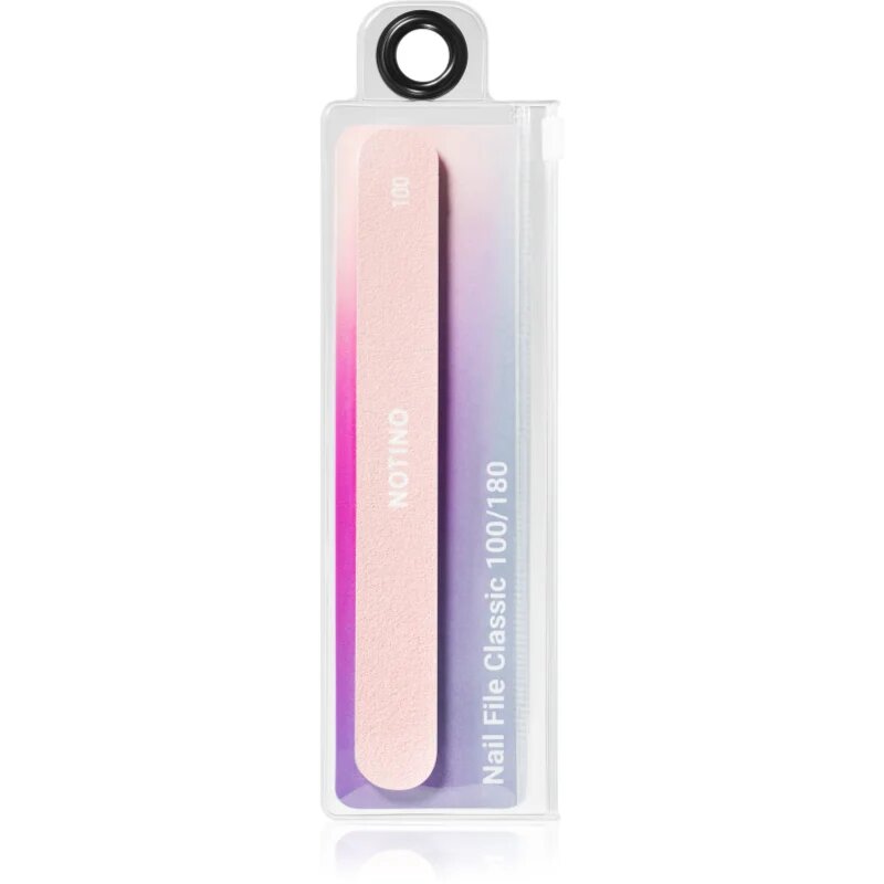Notino Nail Tools Nail File Classic pilă de unghii clasică cu două straturi aspre Classic 100/180 1 buc