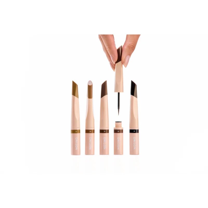 Notino Serum-Infused Lifeproof Eyebrow Liner eyeliner lichid cu ser pentru sprâncene 05 Graphite 2.8 ml