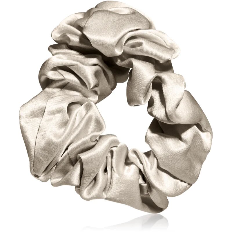 Notino Silk Collection Scrunchie Set set de elastice pentru păr din mătase culoare Cream
