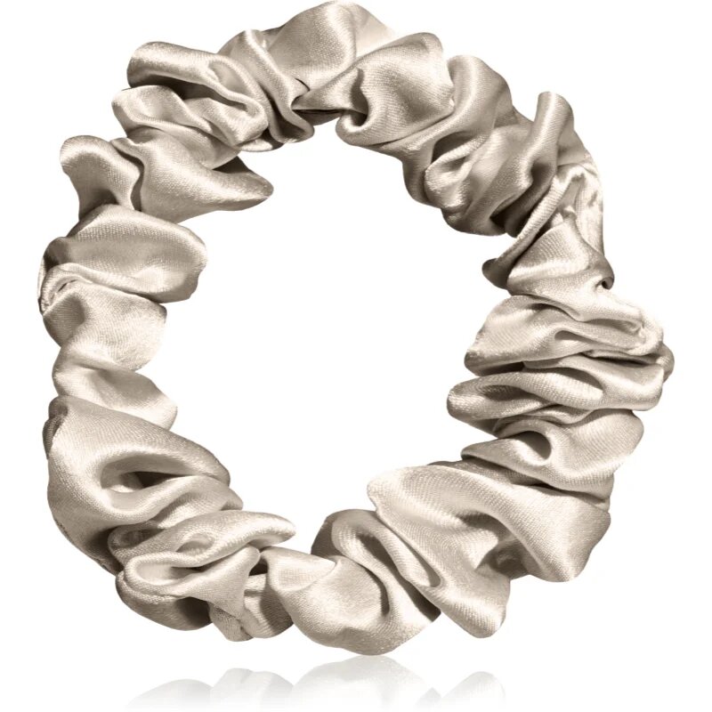 Notino Silk Collection Scrunchie Set set de elastice pentru păr din mătase culoare Cream