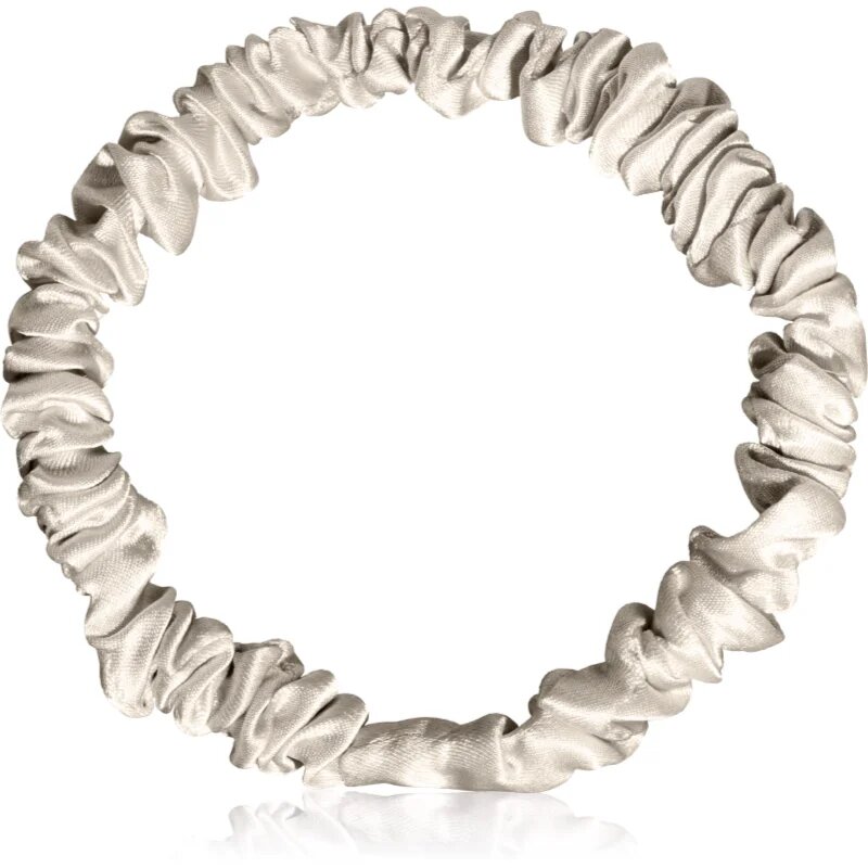 Notino Silk Collection Scrunchie Set set de elastice pentru păr din mătase culoare Cream