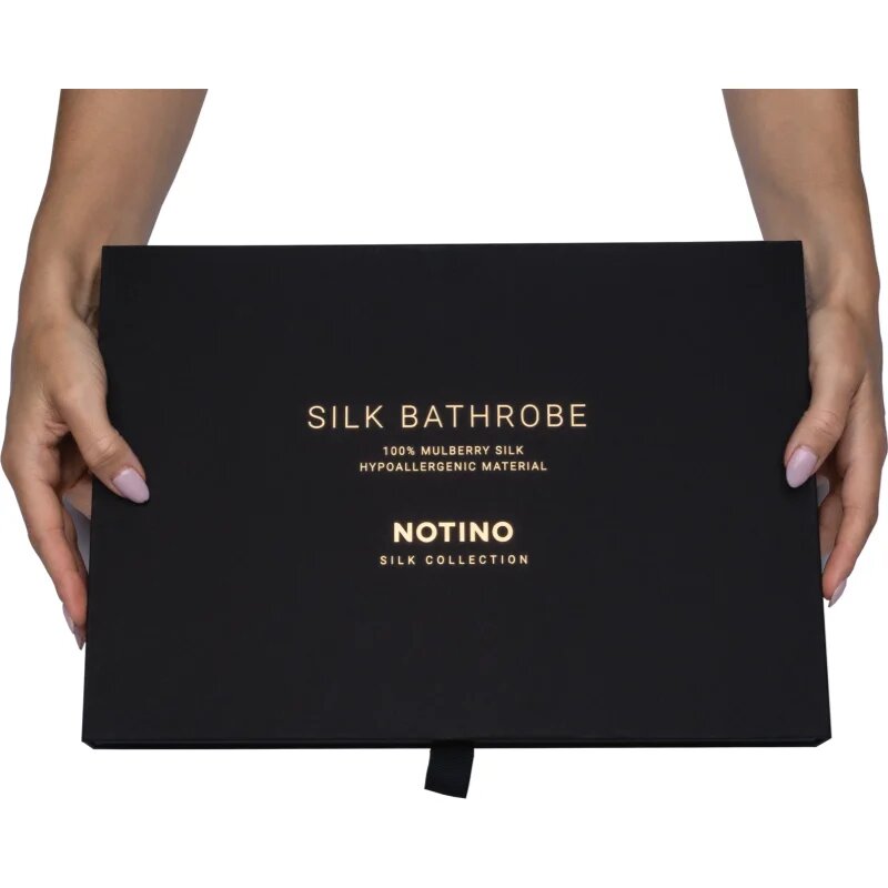 Notino Silk Collection Silk Bathrobe halat mătăsos 1 buc