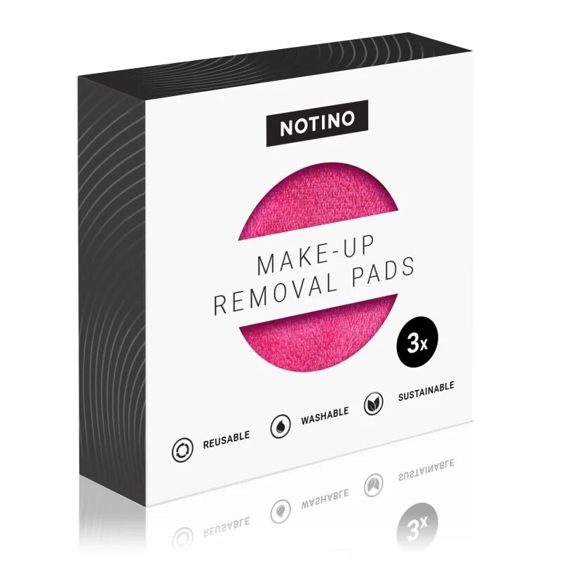 Notino Spa Collection Make-up removal pads dischete demachiante pentru make-up culoare Pink 3 buc