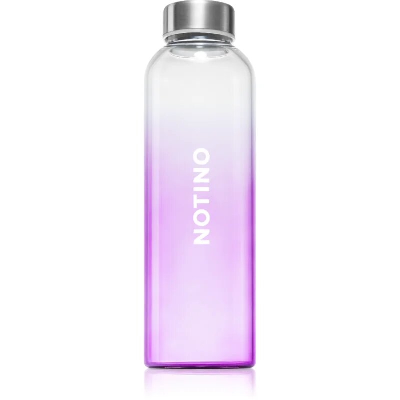 Notino Sport Collection Glass water bottle sticlă pentru apă Purple 1 buc