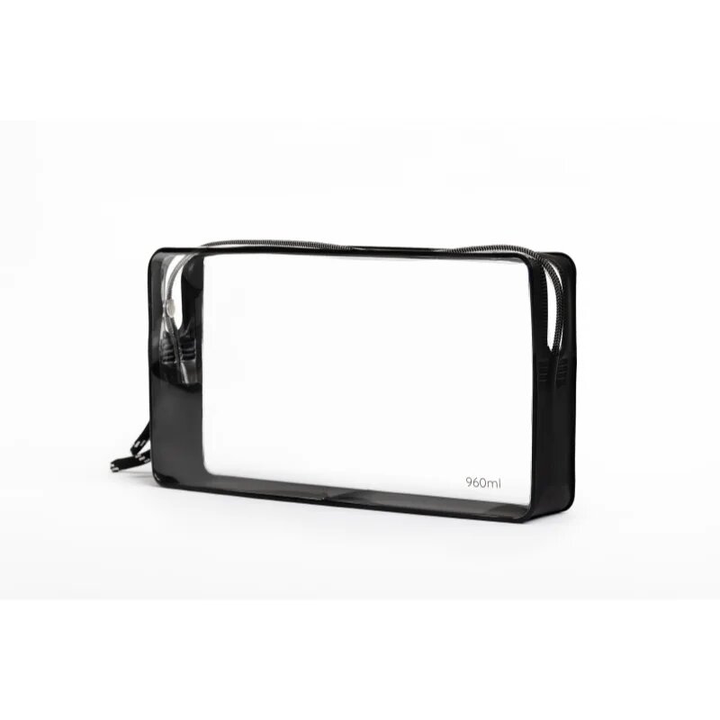 Notino Travel Collection Travel Bottle Set sticluțe pentru călătorie reutilizabile Black